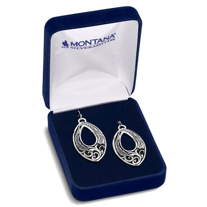 Montana Silversmiths Boucles d’oreilles pendantes Shadow & Shine