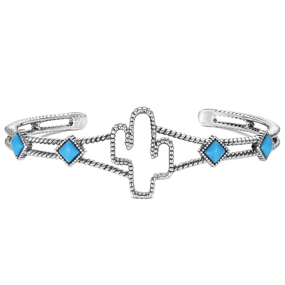 Montana Silversmiths - Bracelet à manchette turquoise désertique