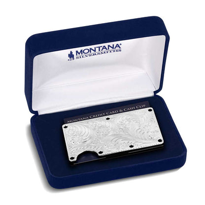 Montana Silversmiths Caisse de carte de crédit et de liquidités du Montana
