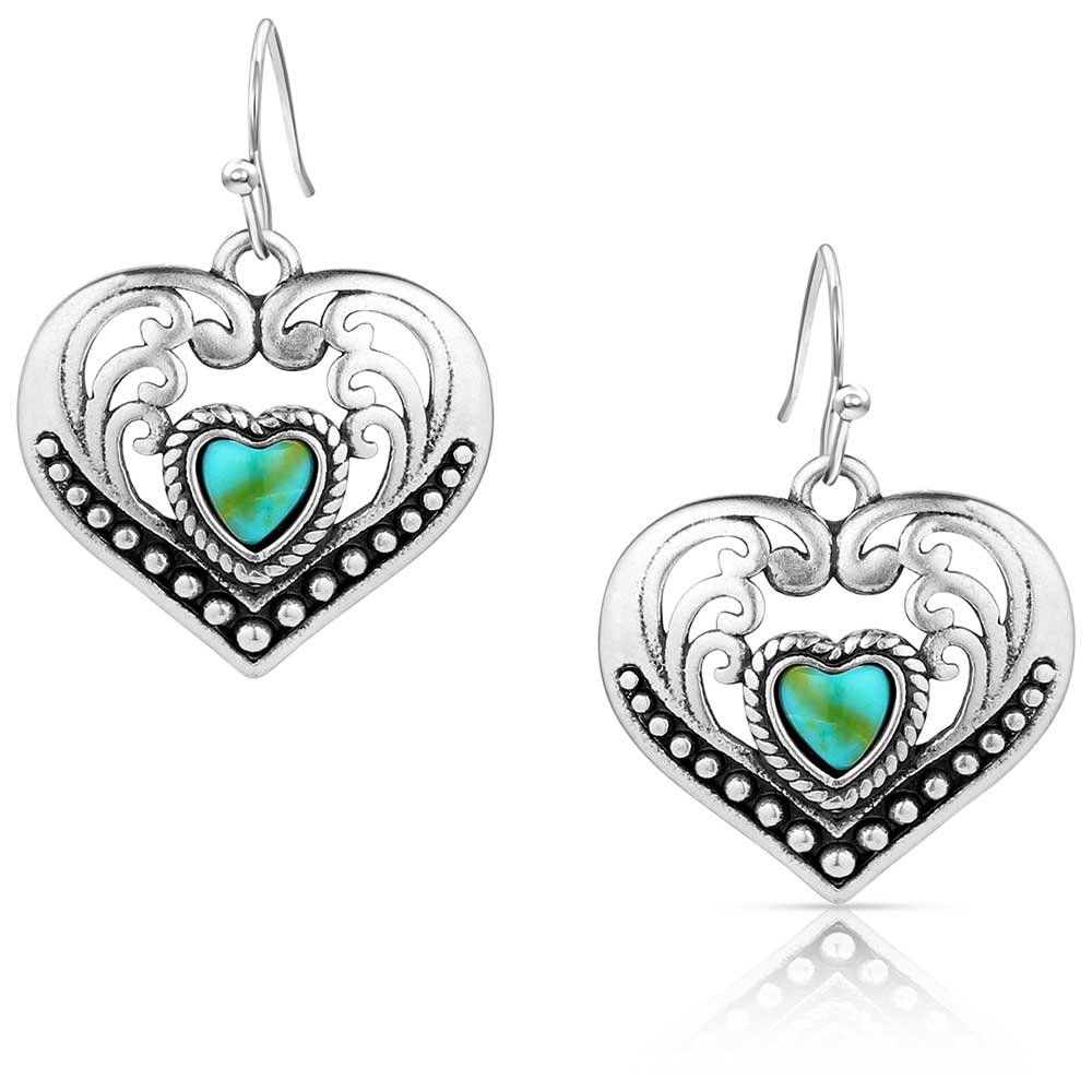 Montana Silversmiths Boucles d’oreilles Cœurs Féroces
