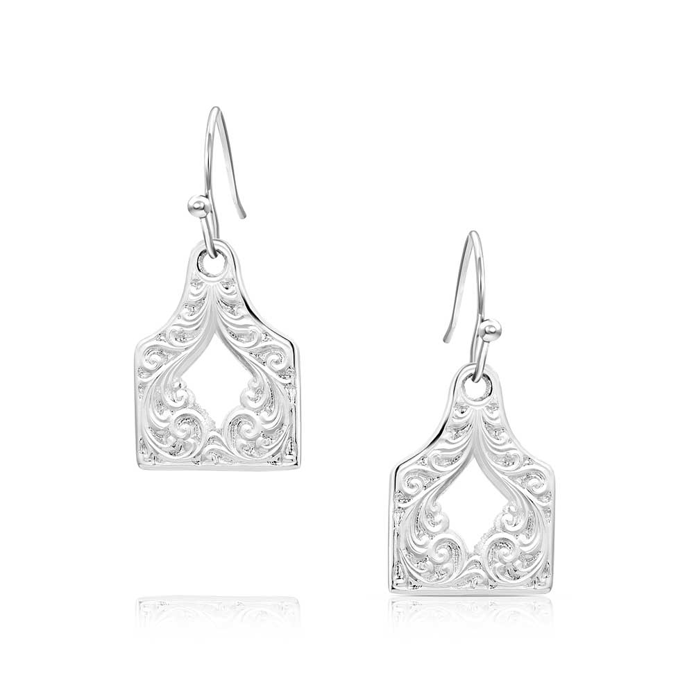 Montana Silversmiths Boucles d’oreilles pour vaches à l’ouest