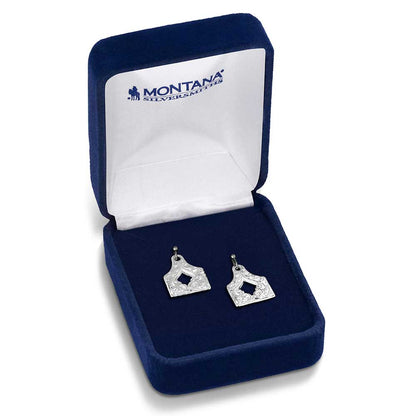 Montana Silversmiths Boucles d’oreilles pour vaches à l’ouest