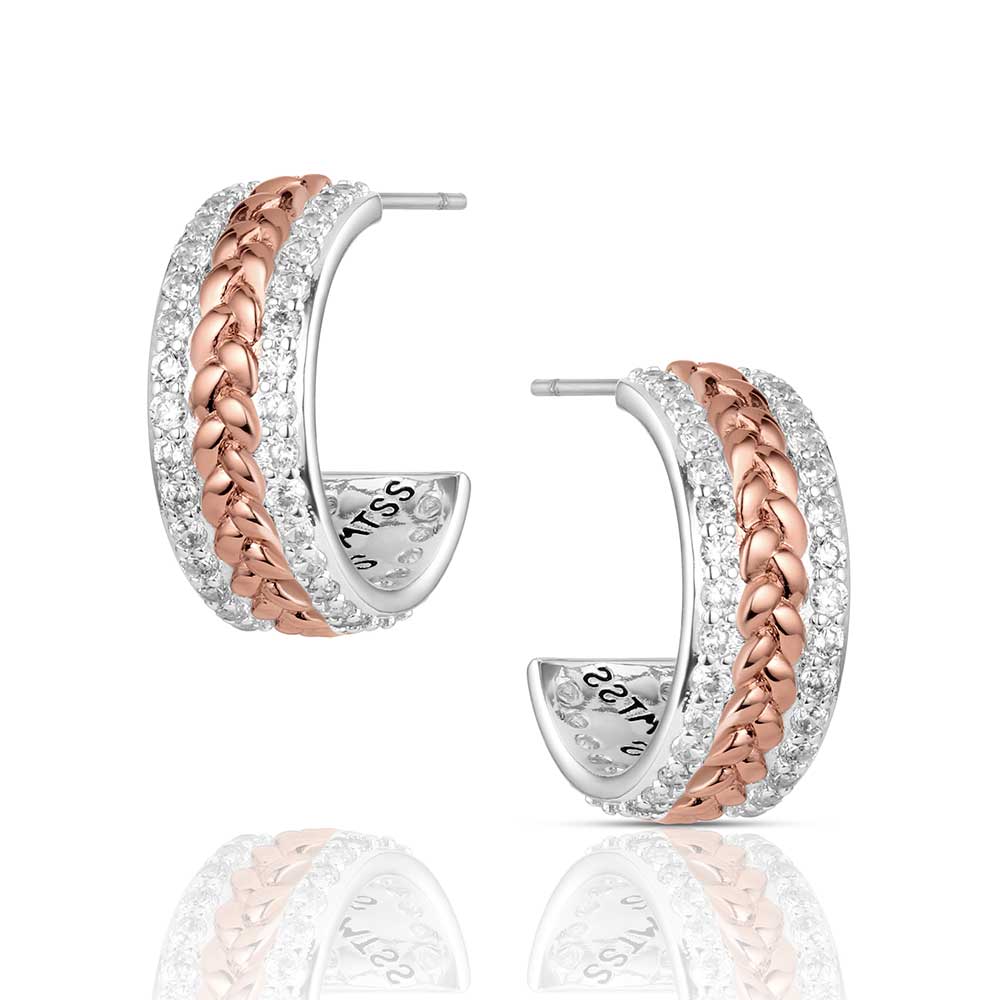Montana Silversmiths Boucles d’oreilles High Prairie Hoop