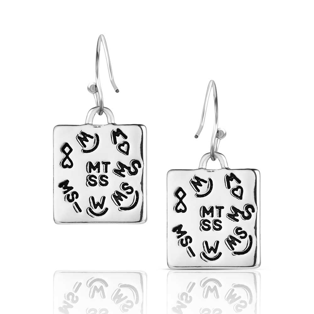 Montana Silversmiths Boucles d’oreilles florales Ranch House