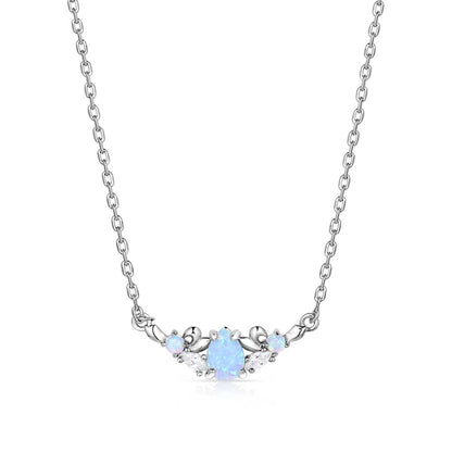 Montana Silversmiths Collier en cristal d’opale Grace raffiné