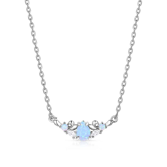 Montana Silversmiths Collier en cristal d’opale Grace raffiné