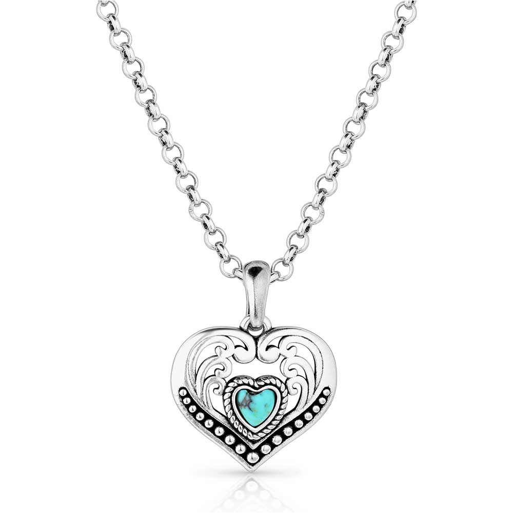 Montana Silversmiths Collier des Cœurs Féroces
