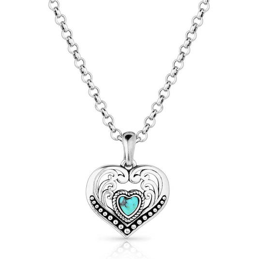 Montana Silversmiths Collier des Cœurs Féroces