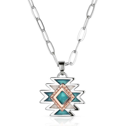Montana Silversmiths Collier en mosaïque Mesa