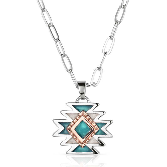 Montana Silversmiths Collier en mosaïque Mesa