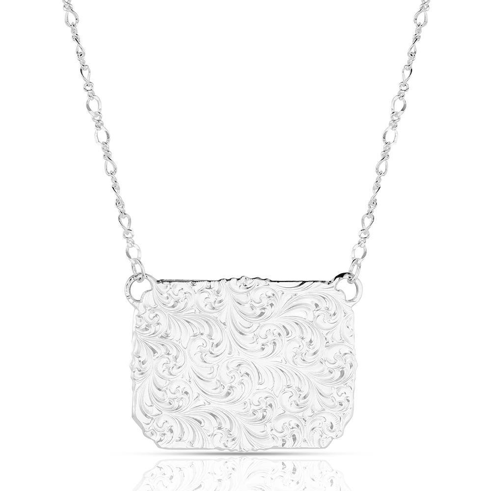 Montana Silversmiths Collier à boucle de l’Ouest avec Longhorn