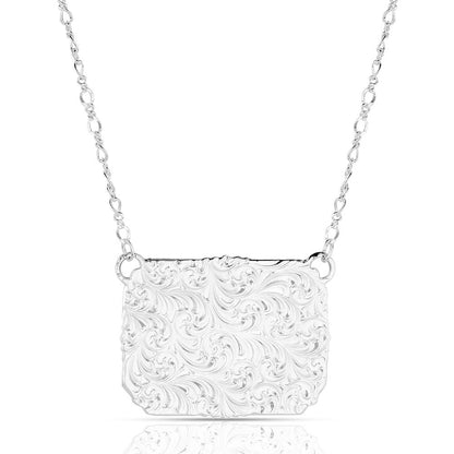 Montana Silversmiths Collier à boucle de l’Ouest avec Longhorn