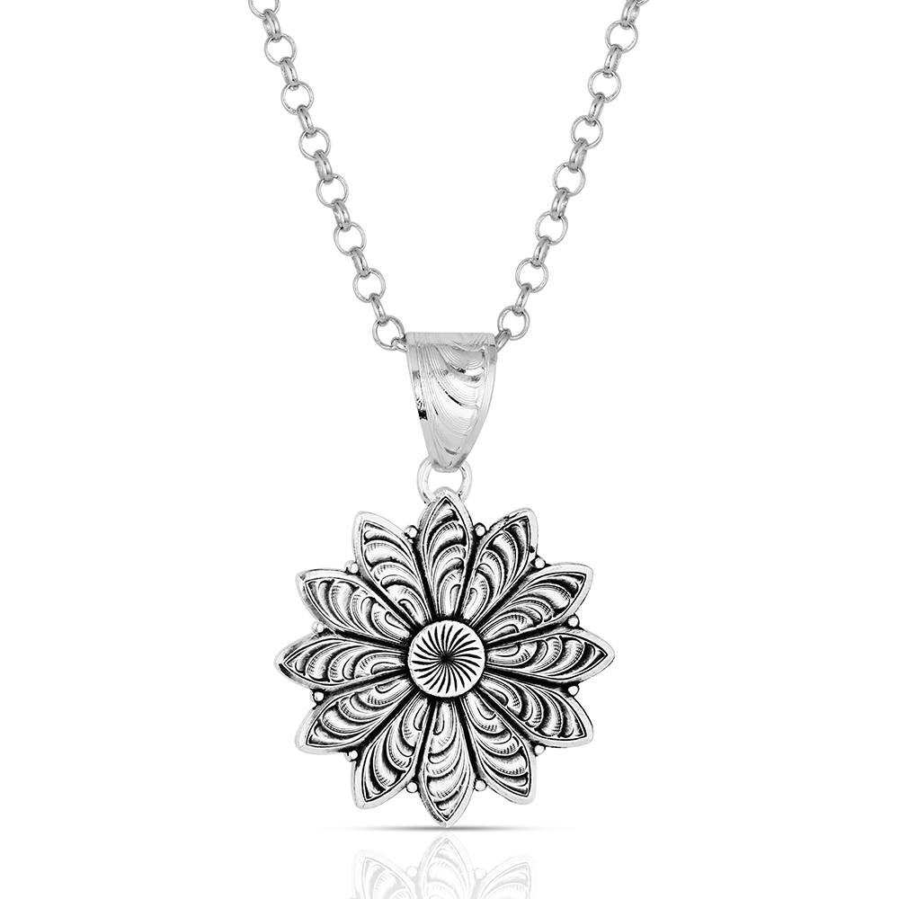 Montana Silversmiths Collier de fleurs en forme de rowel