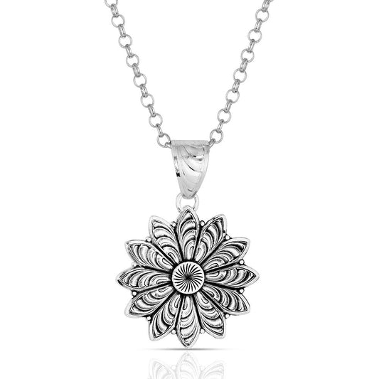 Montana Silversmiths Collier de fleurs en forme de rowel