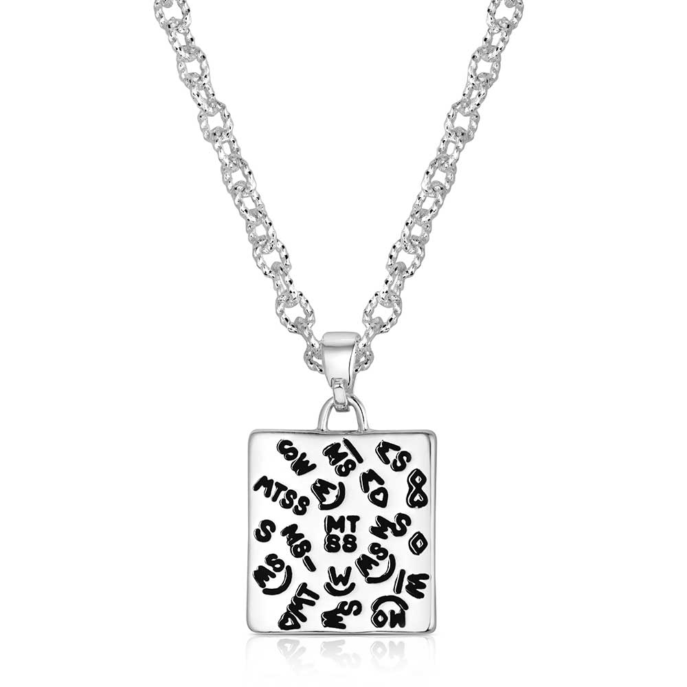 Montana Silversmiths Collier floral Ranch House