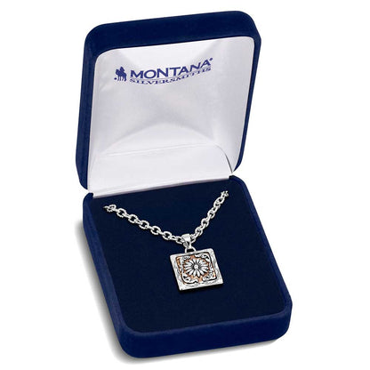 Montana Silversmiths Collier floral Ranch House