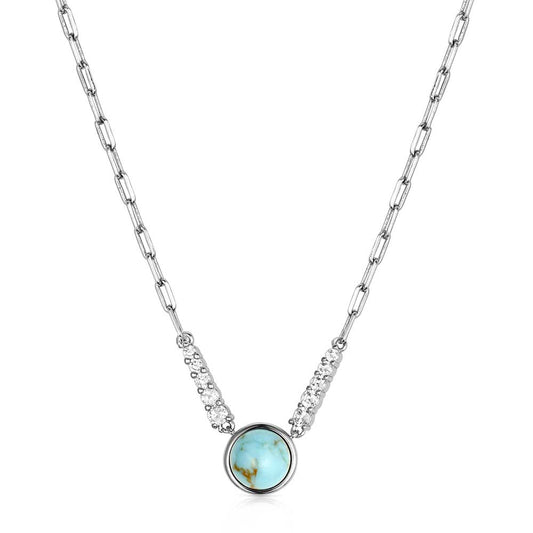 Montana Silversmiths Collier turquoise Clair de Lune du Désert