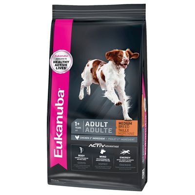 Eukanuba Adulte Moyenne Race 30Lbs