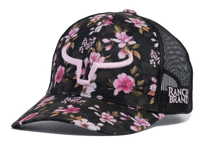 Ranch Brand Casquette Ponytail Femme, Mesh avec Logo