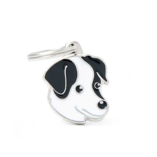 Medaille Friends Jack Russell Noir Et Blanc