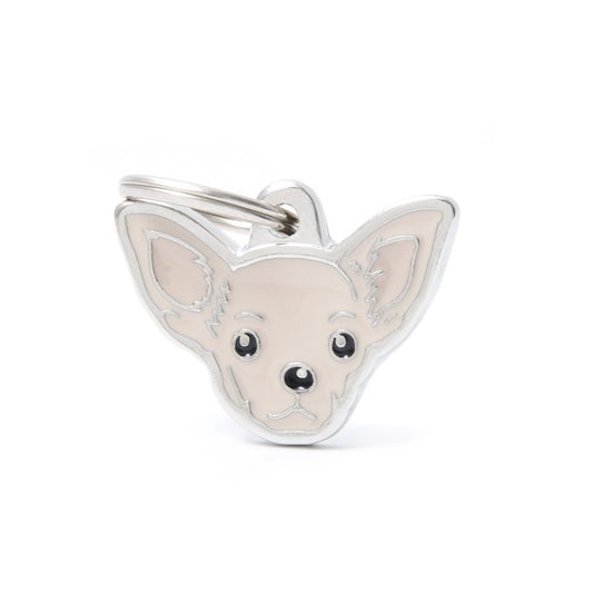 Medaille Cream Chihuahua - Nouveau