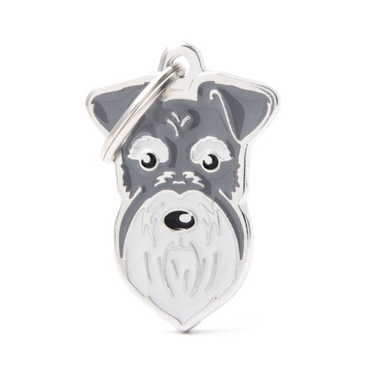 Medaille Pepper-And-Salt Schnauzer