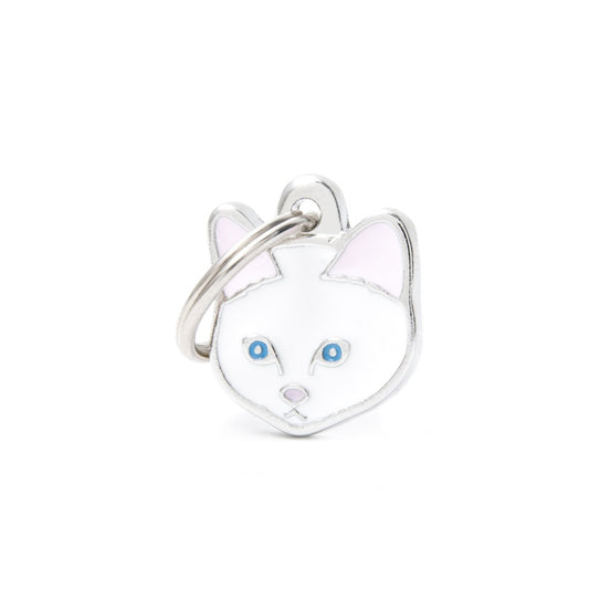 Medaille Chat White European Shorthair
