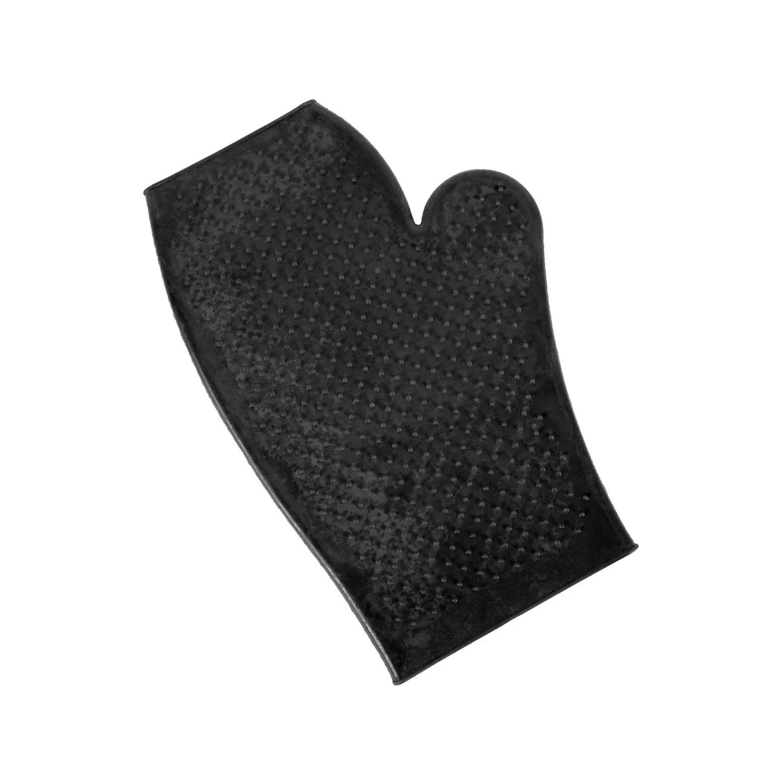 Rubber Grooming Mitt- Burgundy