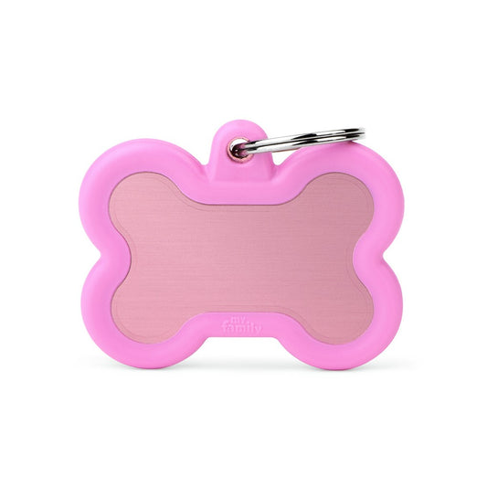 Medaile Pink Bone Alu Pink Rubber
