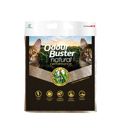 Odourbuster Litière Végétale Super Absorbante 6.4Kg