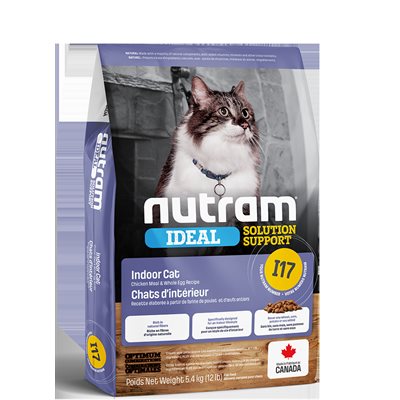 Nutram Ideal (I17) Chat D'Intérieur Poulet Et Oeufs Entiers 4.4Lbs