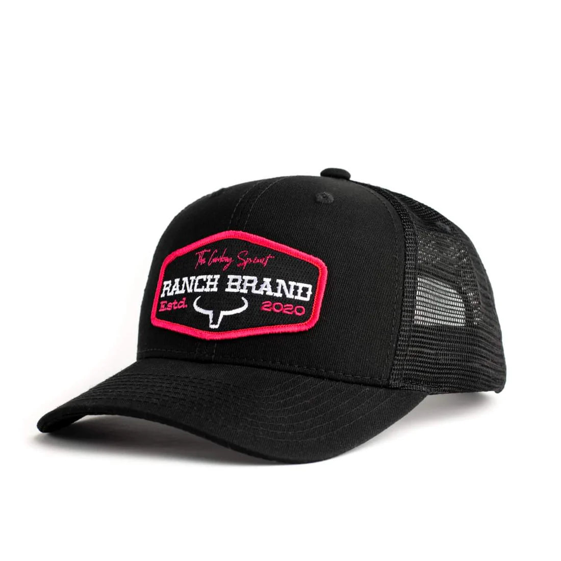 Ranch Brand Casquette Patch Ranch Mesh avec Logo
