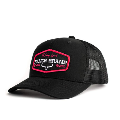 Ranch Brand Casquette Patch Ranch Mesh avec Logo