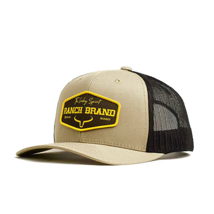 Ranch Brand Casquette Patch Ranch Mesh avec Logo
