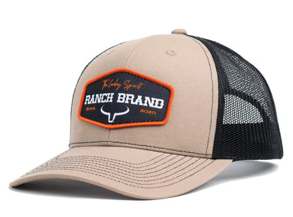 Ranch Brand Casquette Patch Ranch Mesh avec Logo