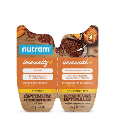 Nutram Combinaisons Optimales Immunite+Chat Poulet, Saumon&