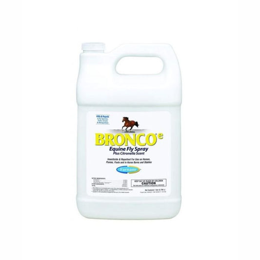 Farnam® Bronco® – Vaporisateur Anti-Mouches pour Chevaux au Parfum de Citronnelle 3.78L