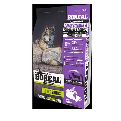 Boreal Chien Sans Grain Agneau 4Kg