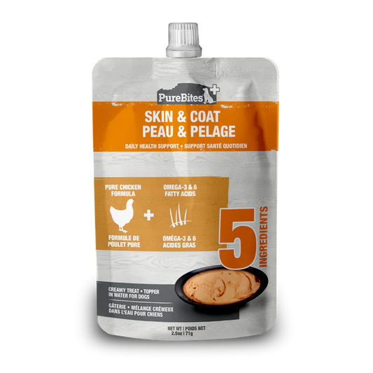 Purebites+ Crémeux Chien Peau & Pelage 71G