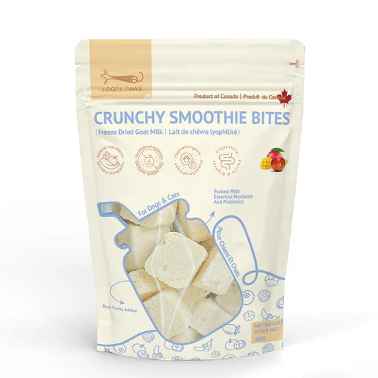 Bouchées de smoothie croquantes - Mangue et pomme