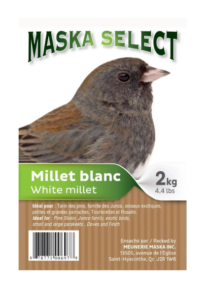 Maska Select Millet Blanc