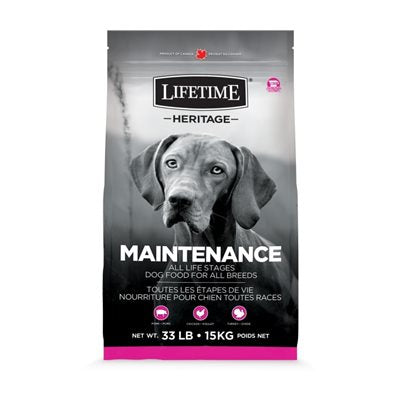 Lifetime Chien Maintenance 15Kg