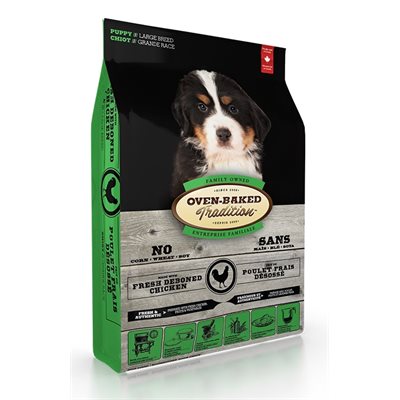 Ovenbaked Tradition Nourriture pour Chiot Grande Race Poulet 25Lbs