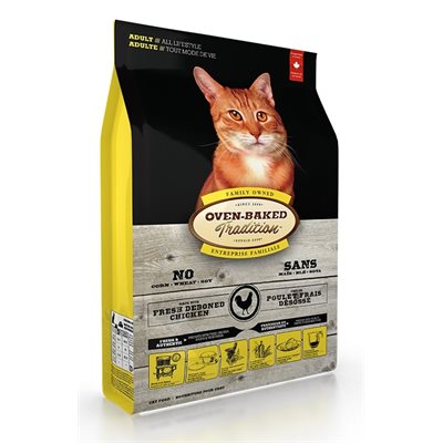 Ovenbaked Tradition Nourriture pour Chat Adulte Poulet 10 Lbs