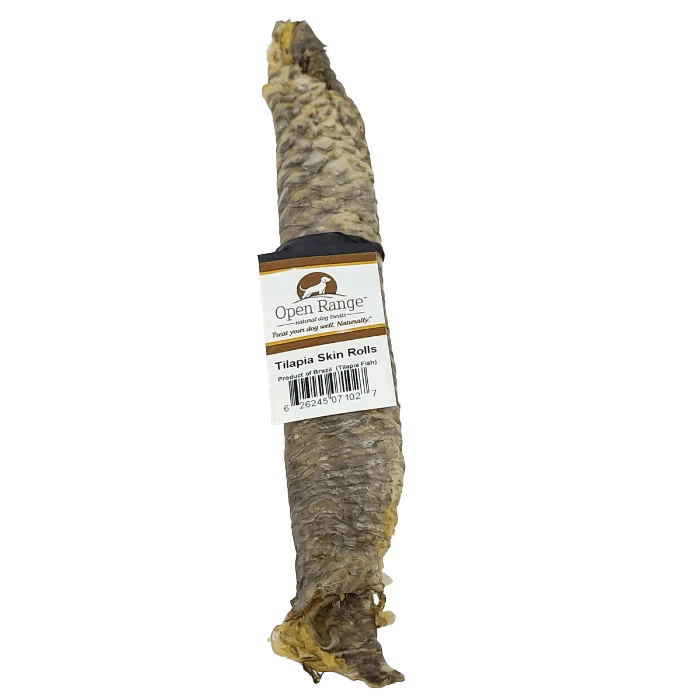Open Range Peaux Tilapia Roulees