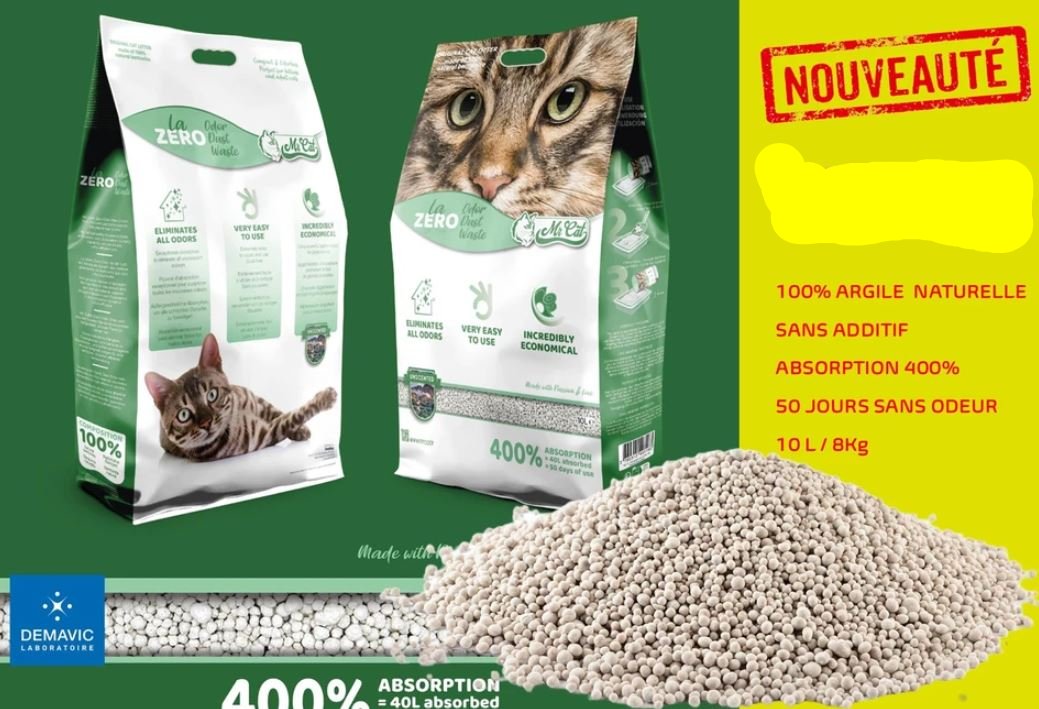 Mr Cat Litière Bentonite 8KG