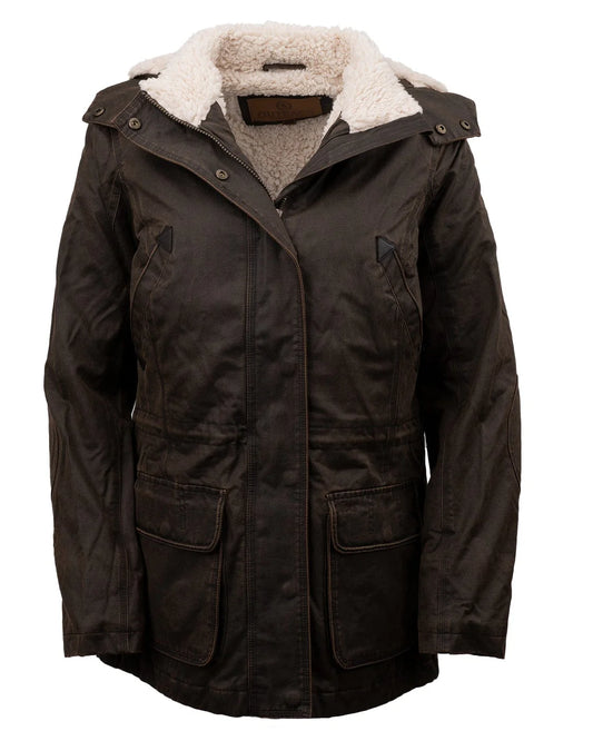 Outback Trading Veste Woodbury Femme Brun