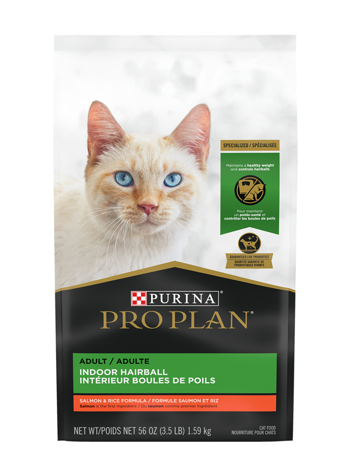 ProPlan Chat D'Intérieur Saumon 3.18Kg