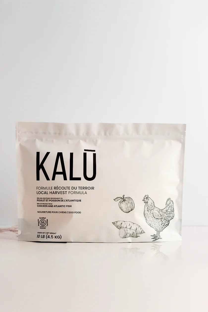 Kalu Nourriture pour chien Récolte du terroir (Poulet patate douce et pommes) 24Lbs