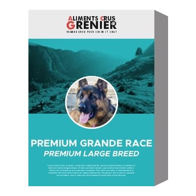 Grenier Premium Grande Race 12Lbs